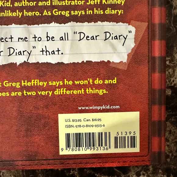 Diary Of A Wimpy Kid Book by Jeff Kinney - Picture 4 of 4